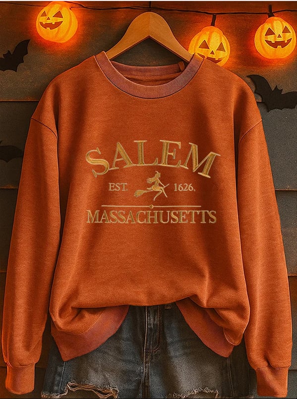 🔥Buy 3 Get 10% Off🔥Women's Witches Print Casual Sweatshirt