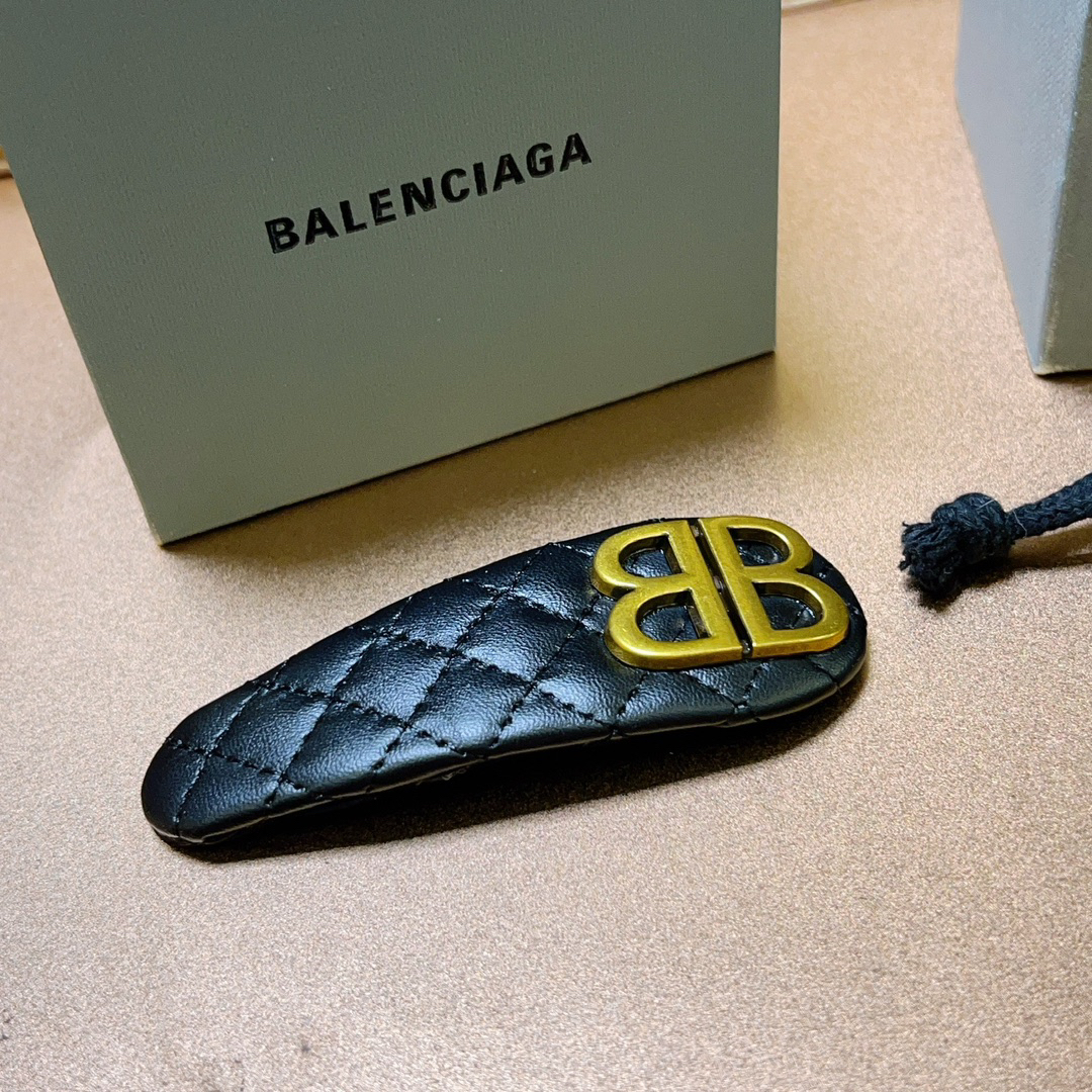 Balenciaga hairpin double B letter hairpin