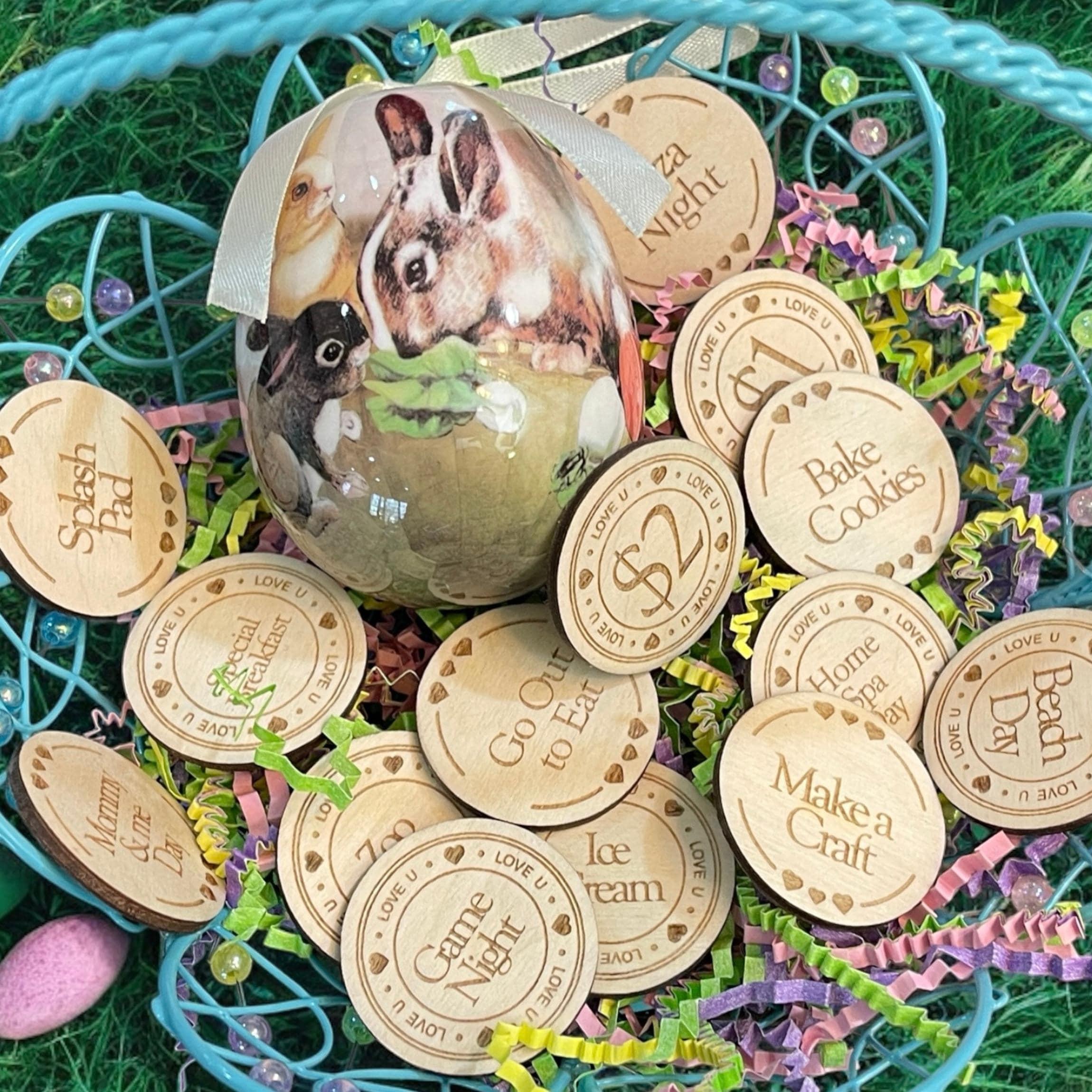 🐰Easter Basket Egg Tokens