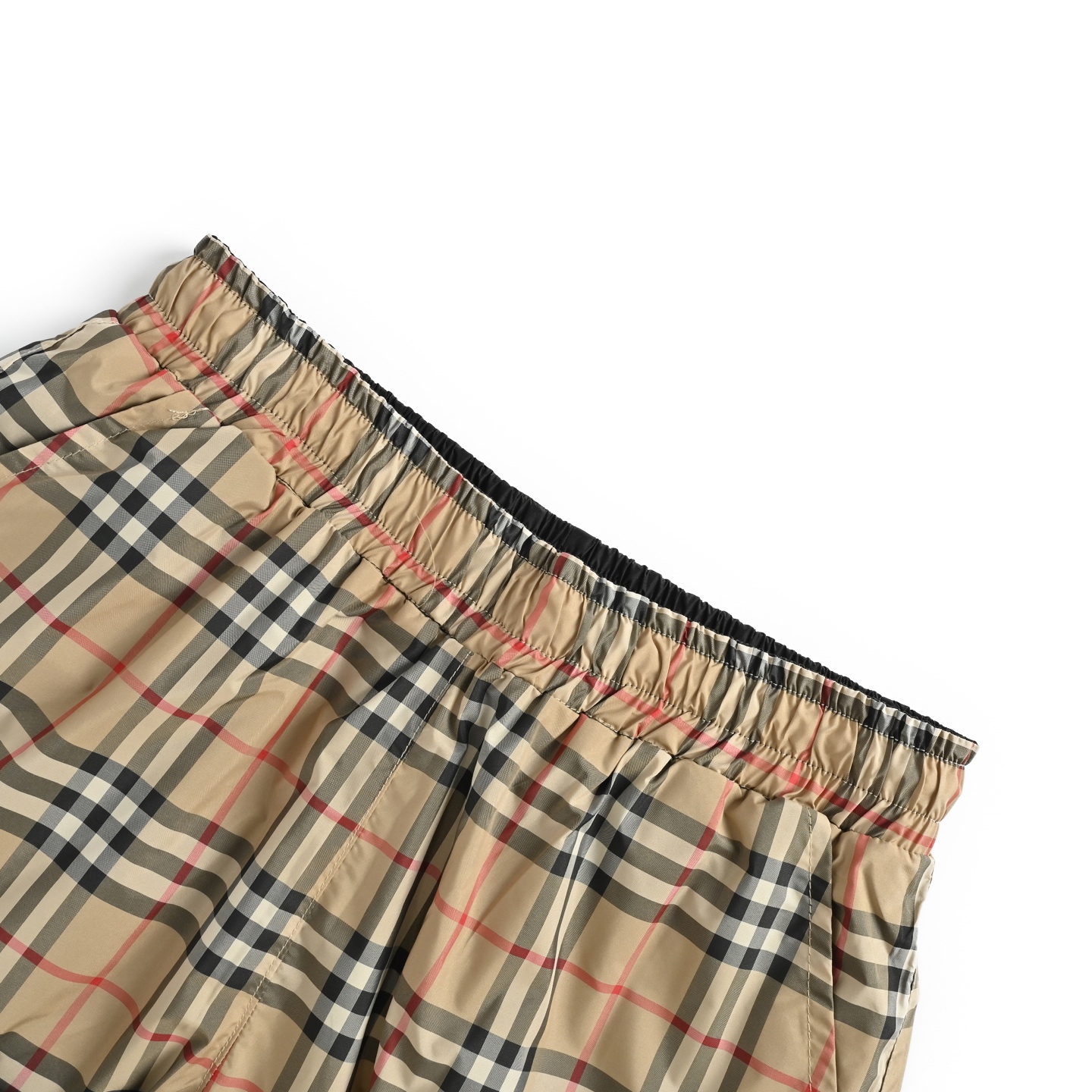 Burberry 25ss check reversible shorts
