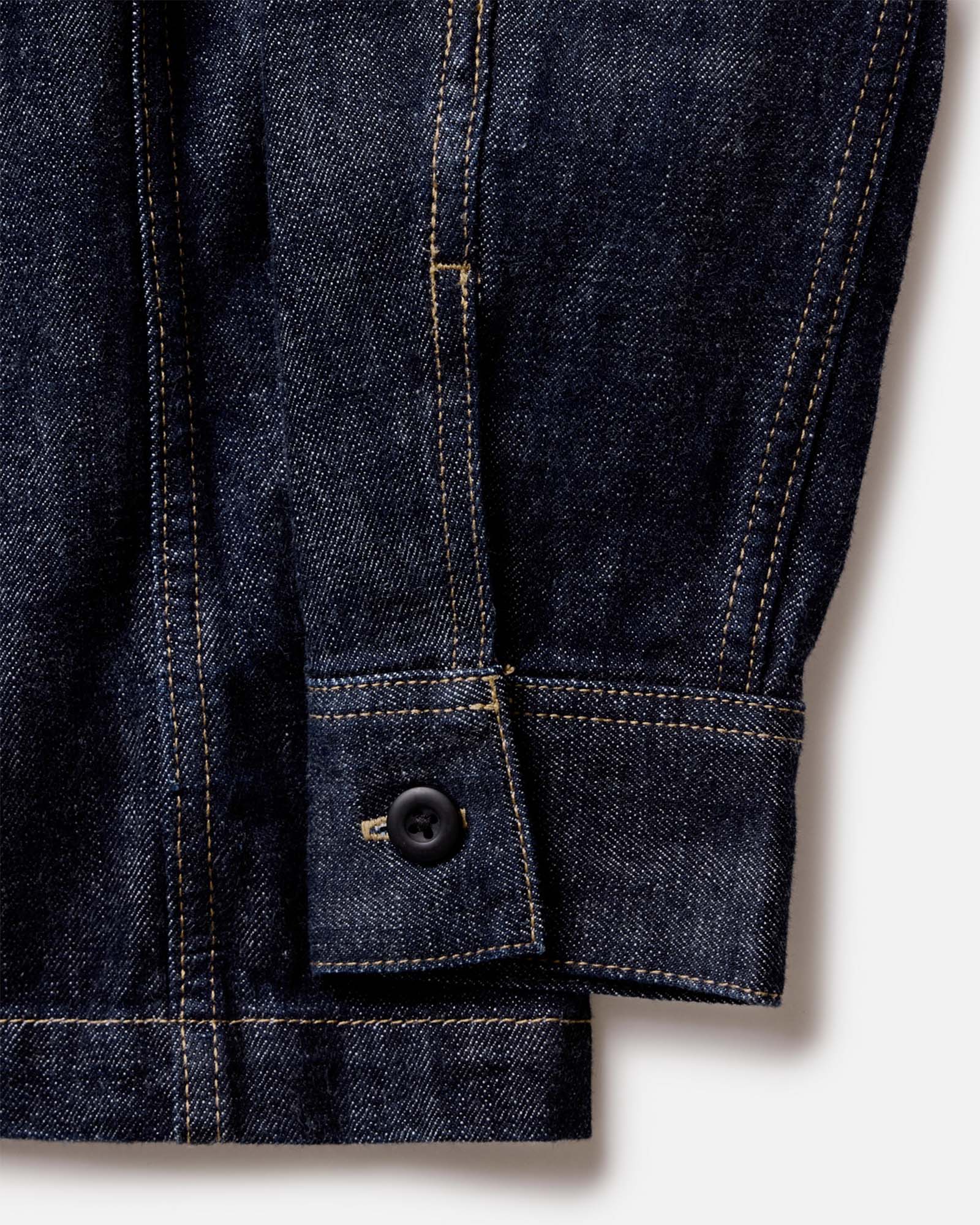 The Shop Shirt in Rinsed Indigo Selvedge