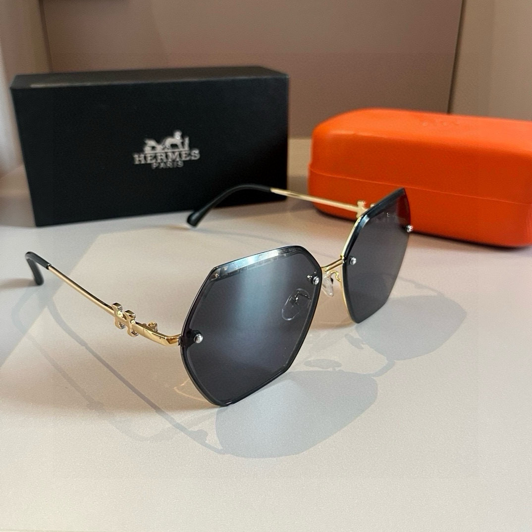 Hermes Square Frame Sunglasses