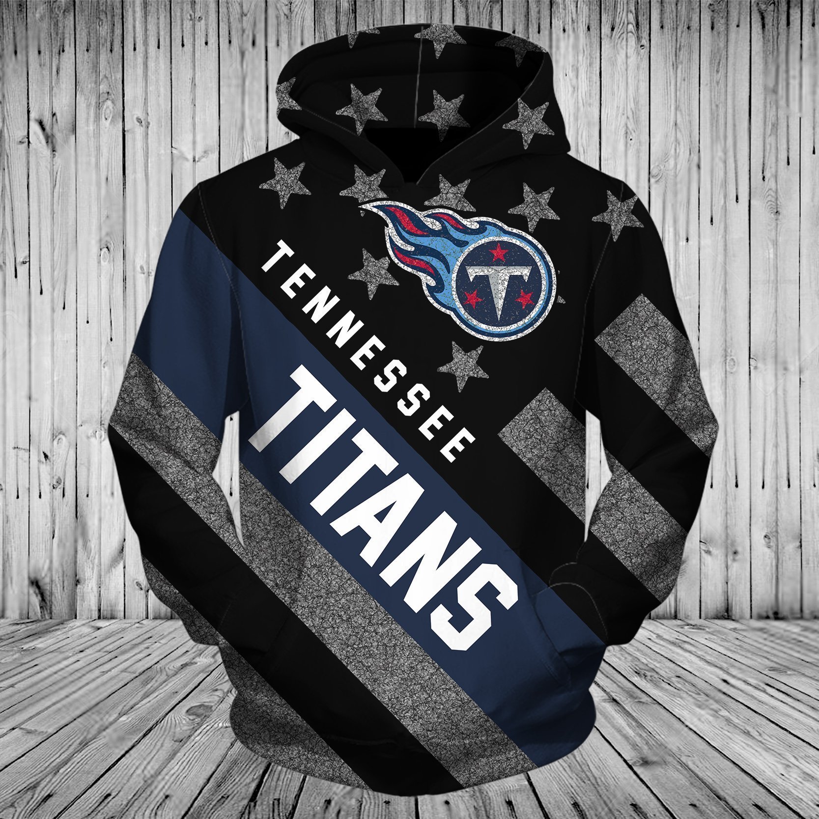 TITANS HOODIE 3D FLAG 67