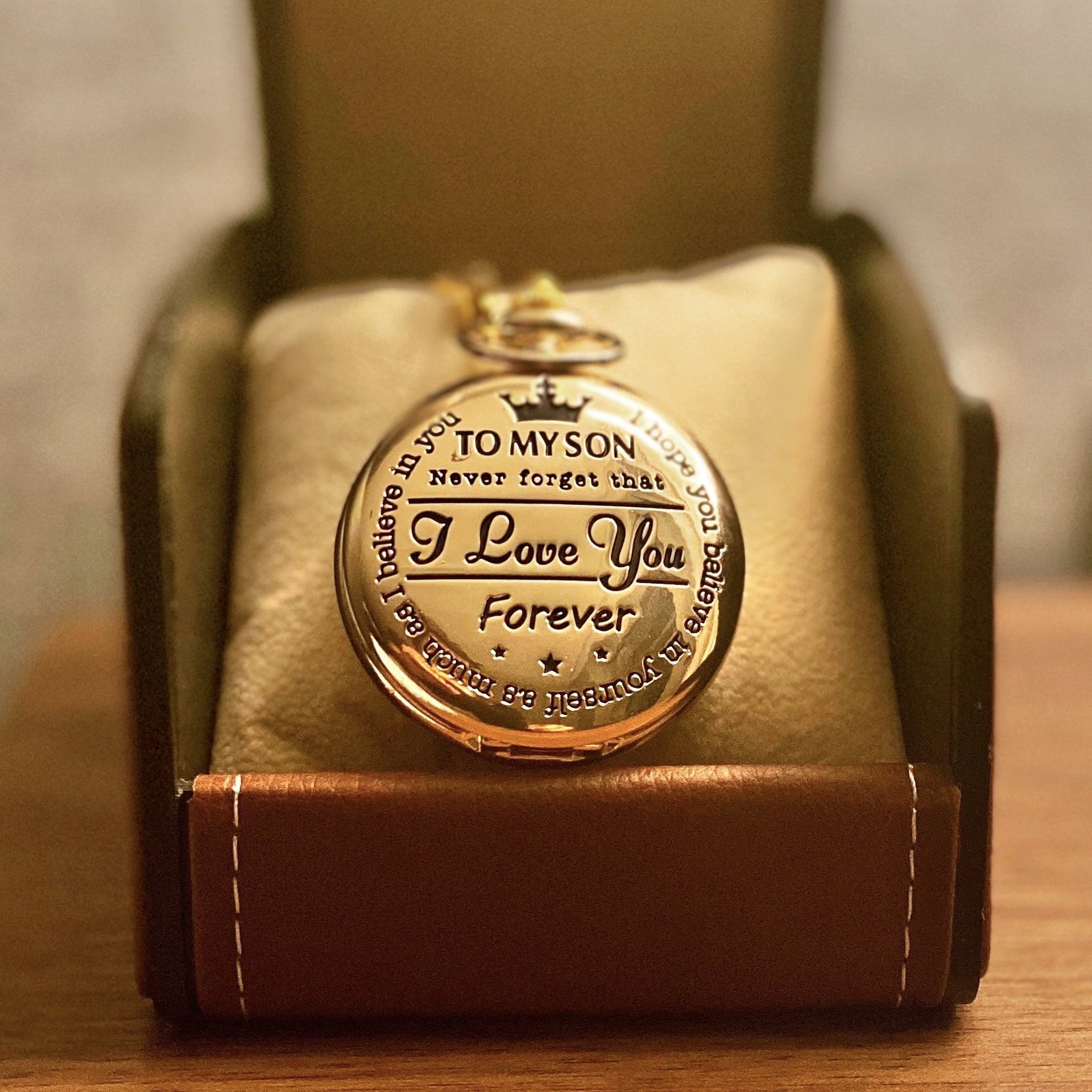 (🔥Last Day Promotion-SAVE 65% OFF)👦🏻Tο My Son Quartz Pocket Chain Watch-BUY 2 GET 15% OFF & FREE SHIPPING