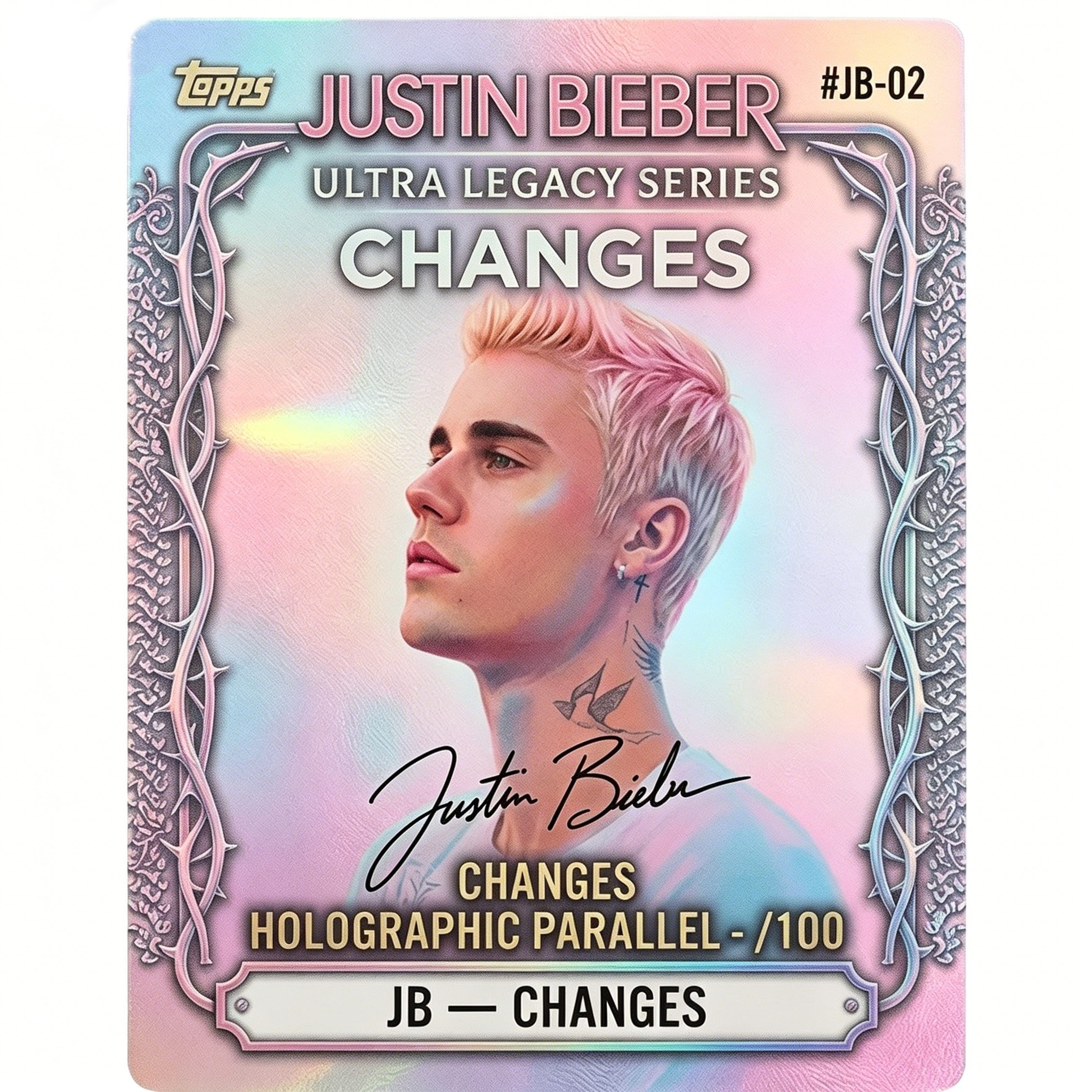Justin Bieber Legacy Series Collector Cards – Limited Edition