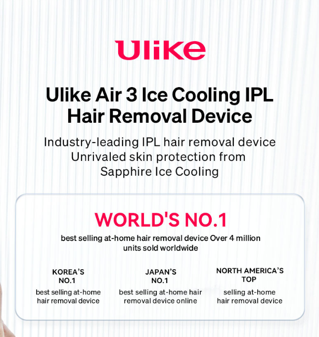 Ulike Air3 sapphire hair removal