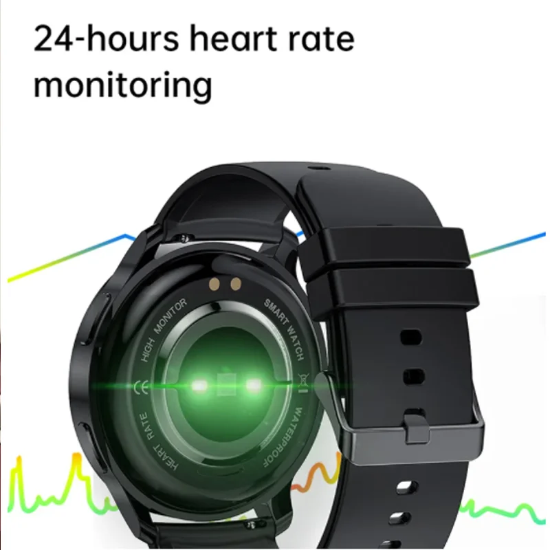 New women's smartwatch 1.32-inch Full screen touch Heart rate Blood oxygen Monitor HD Bluetooth Call Smartwatch for Android IOS