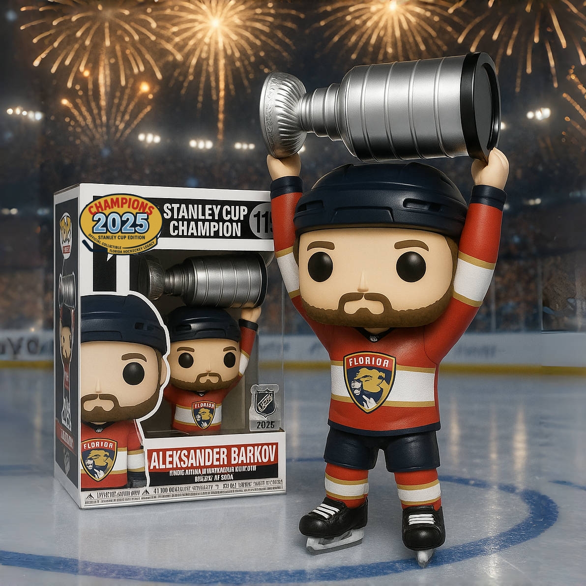 2025 Florida Panthers Champions Figure!