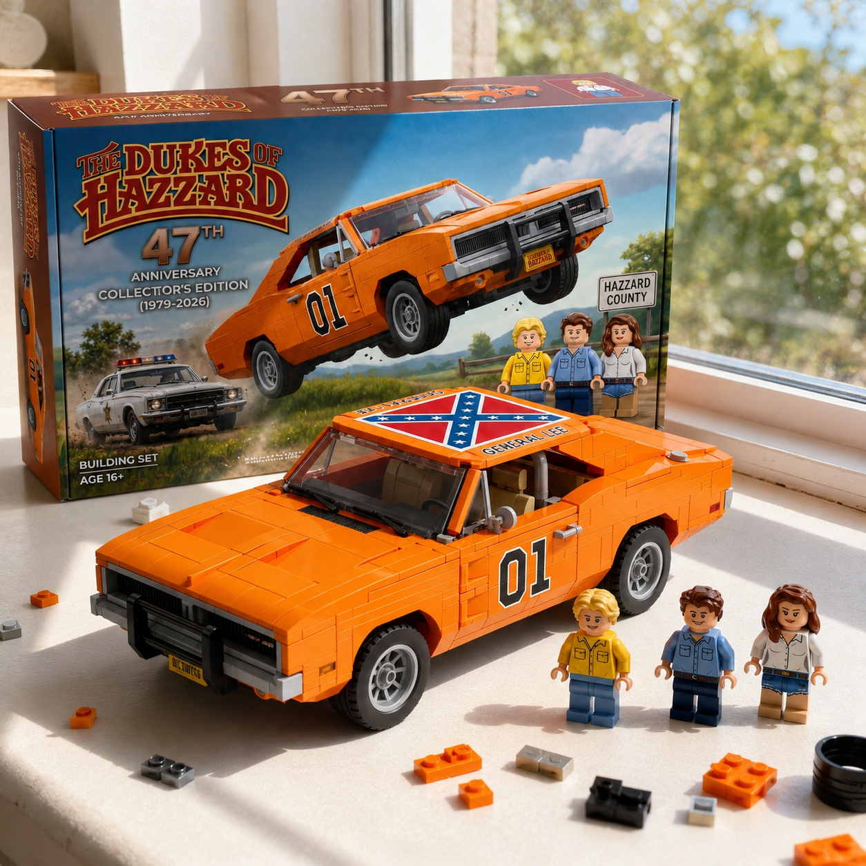The Dukes of Hazzard 47th Anniversary Collector’s Edition Building Set