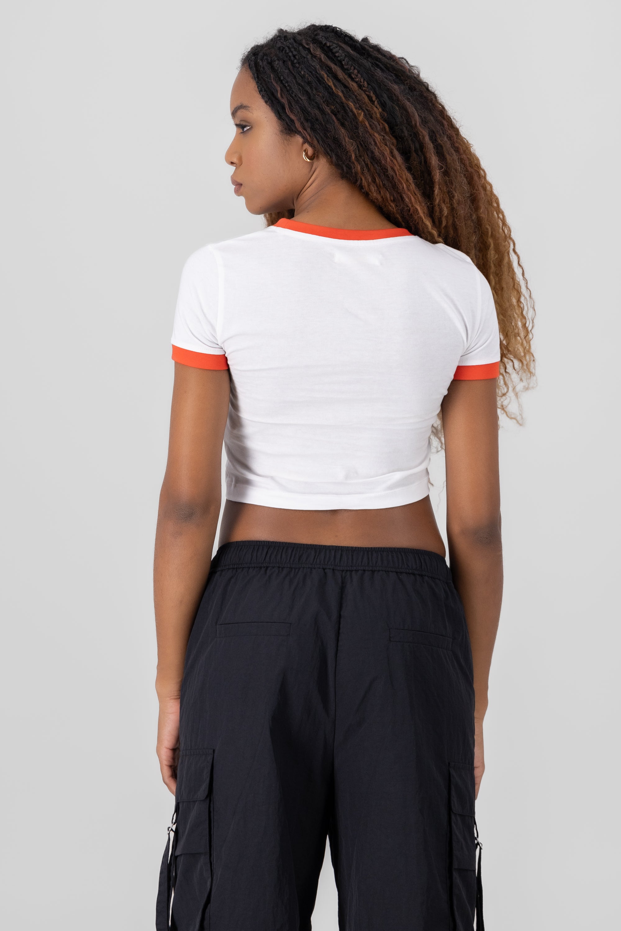 Houston Print Crop Top