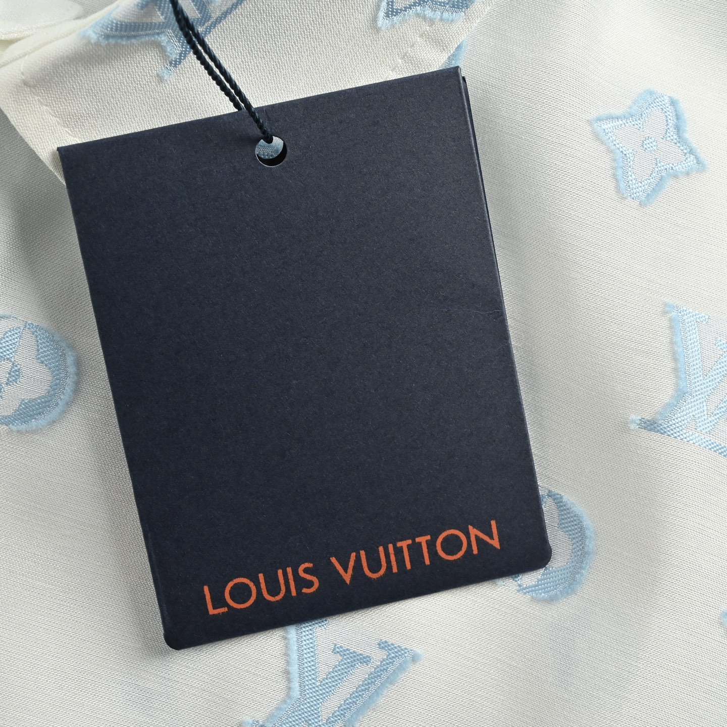 Louis Vuitton 25ss jacquard printed monogram short-sleeved shirt