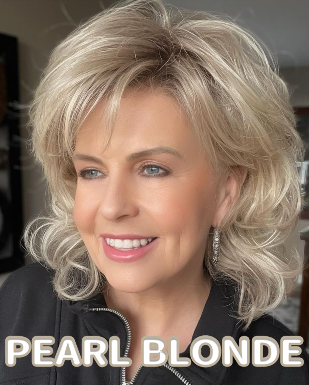 Mid-length Layered Wig With Volume