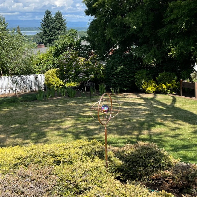 Garden Sprinkler, Copper Lawn Sprinkler, Cosmic Halo Copper Sprinkler