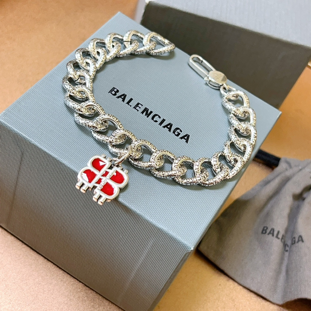 Balenciaga BB chain bracelet
