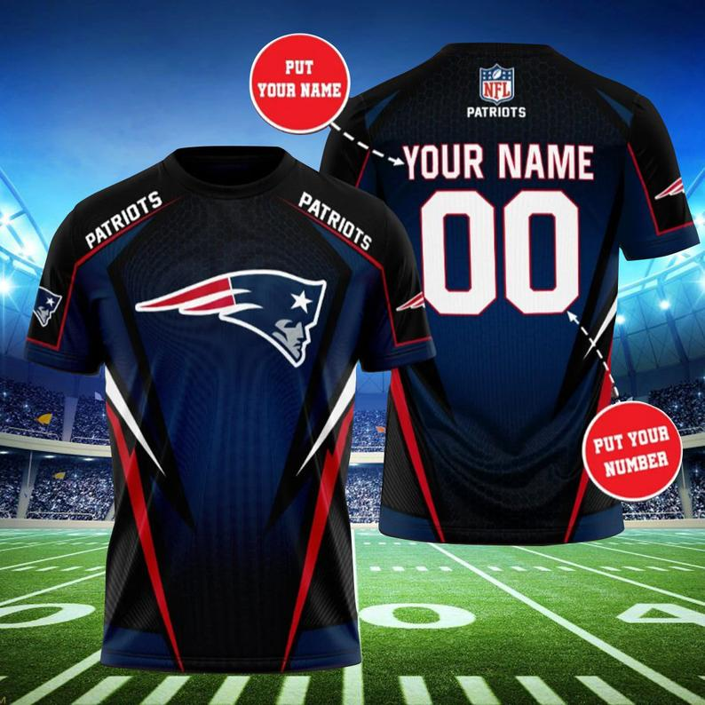 NEW ENGLAND PATRIOTS CUSTOM T-SHIRT