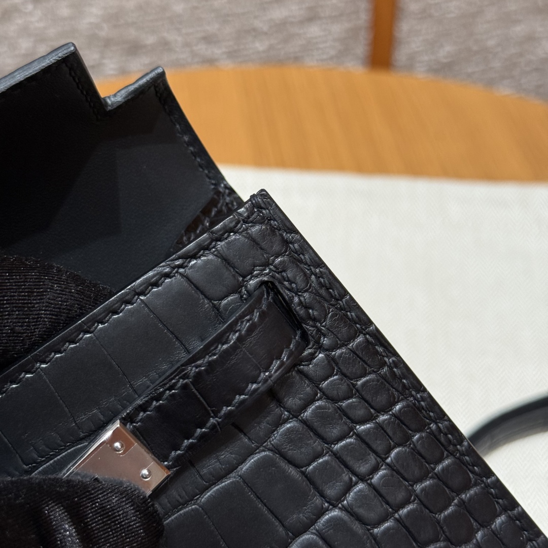 Hermès Kelly Mini 2 89noir Handbag (Handmade to order)