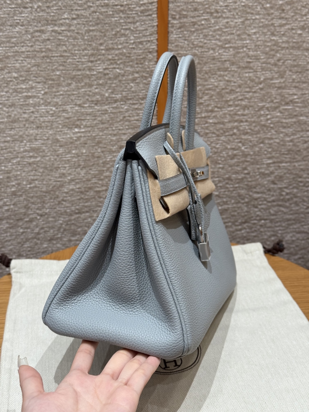 Hermes Birkin P0Girs Pantin Handbag (Handmade to Order)
