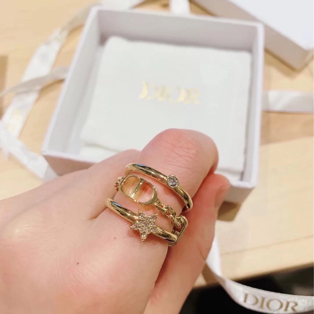 Dior 3 in 1 lucky star ring