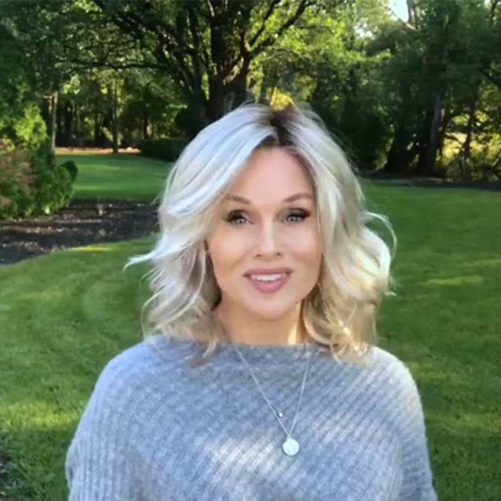 100% handmade lace wig|New Ash Blonde & 2024 NEW STYLE
