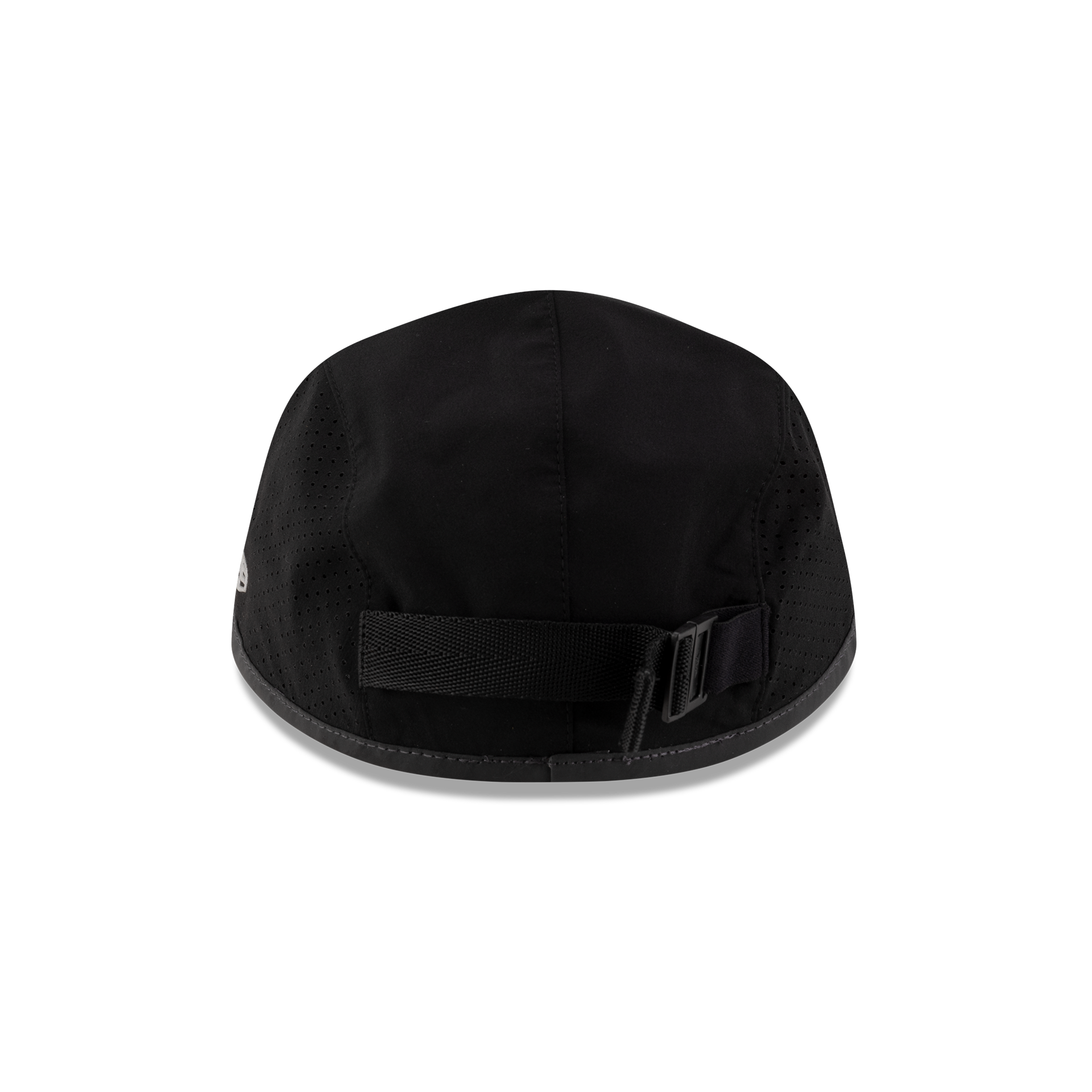 New Era Branded Train Performance Black Runner Hat