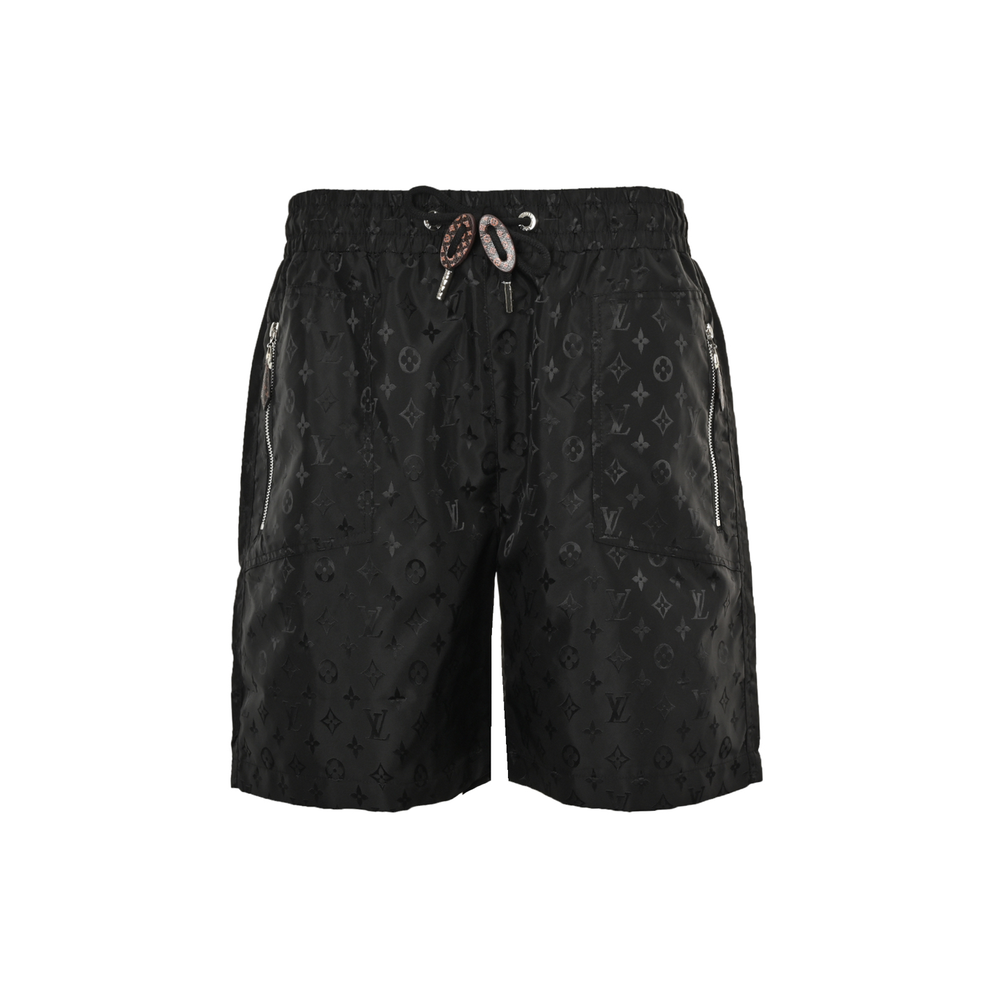 Louis Vuitton all over print monogram zip up shorts