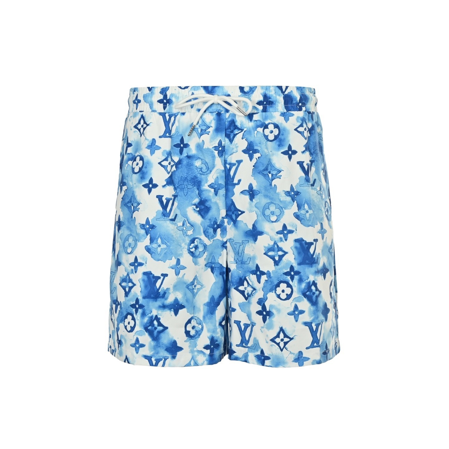 Louis Vuitton 25ss all-over monogram ink-wash beach shorts