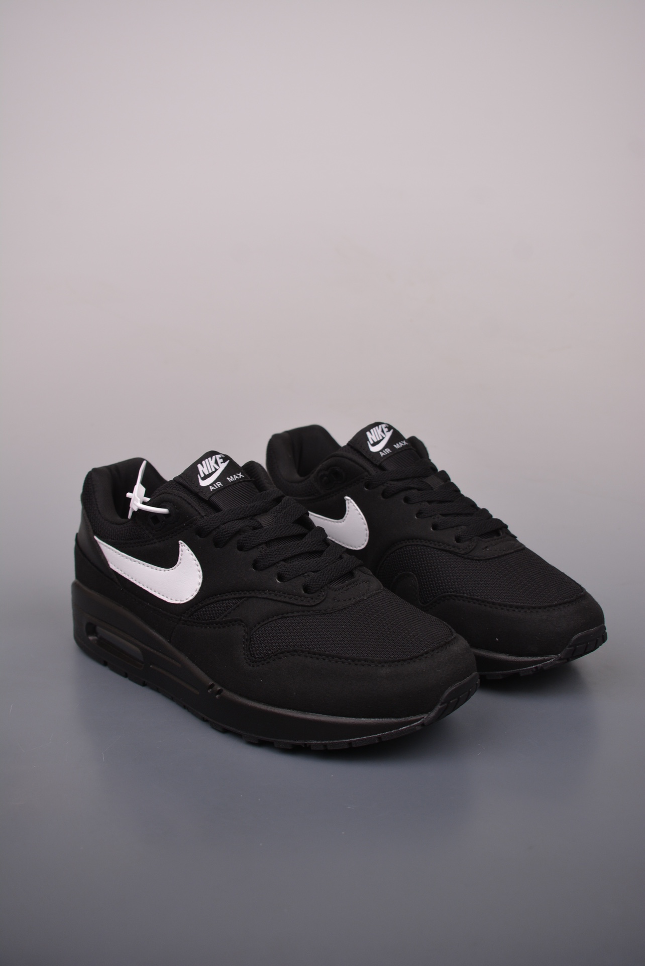 Nike Air Max 1 Black White original series all black and white FZ0628-010