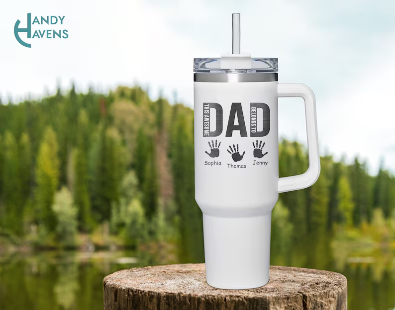 Choose from our customizable Mug in 5 colors , then click “Customize Now” to choose your favorite designs to customize your own Dad Mug. Father's Day Gift