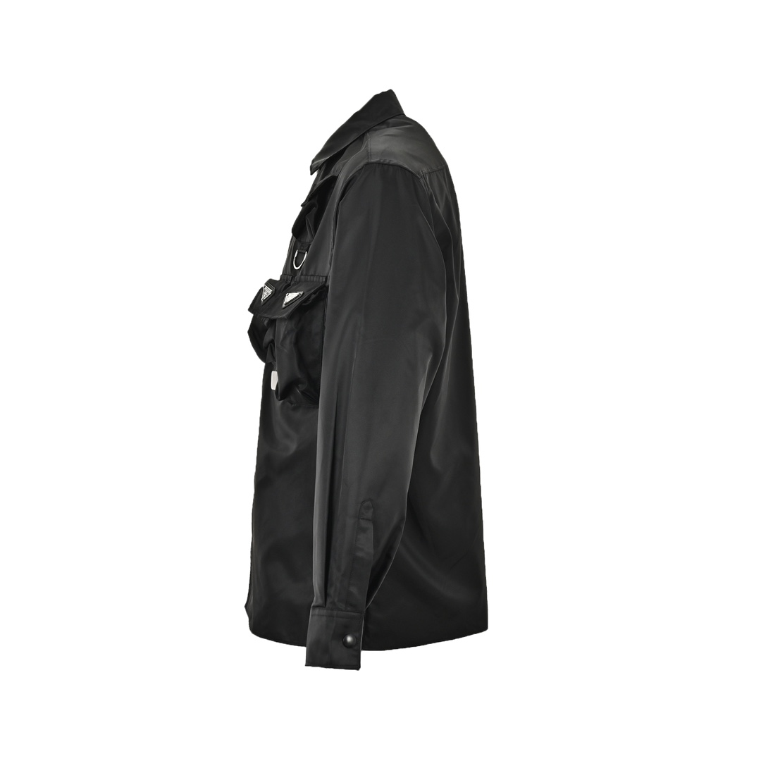 Prada 24ss multi-pocket nylon work jacket