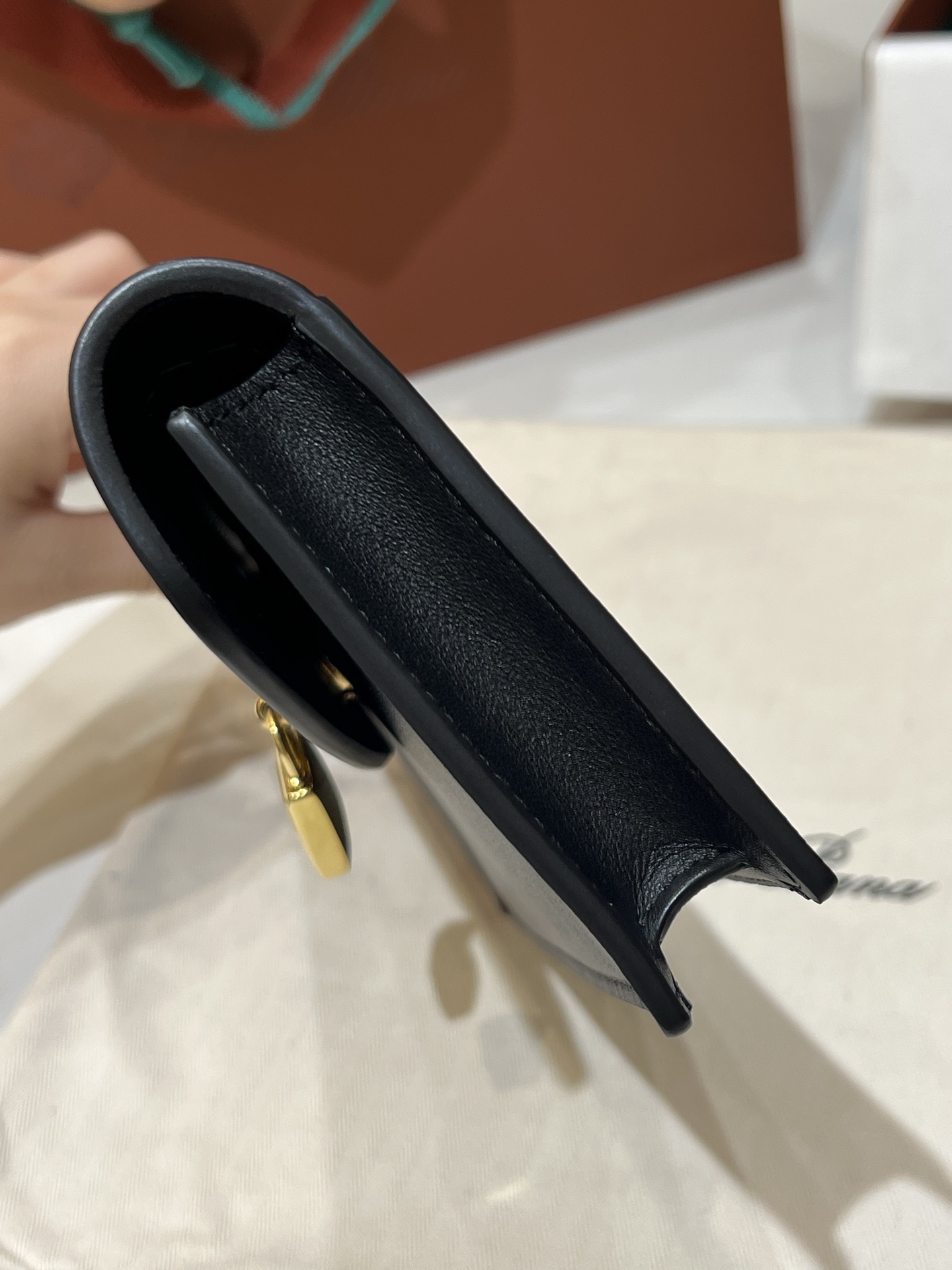 Loro Piana pochette clutch
