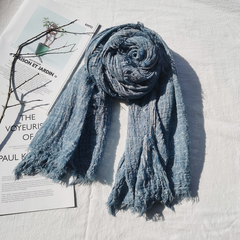 Vintage Solid Casual Comfy Shawl