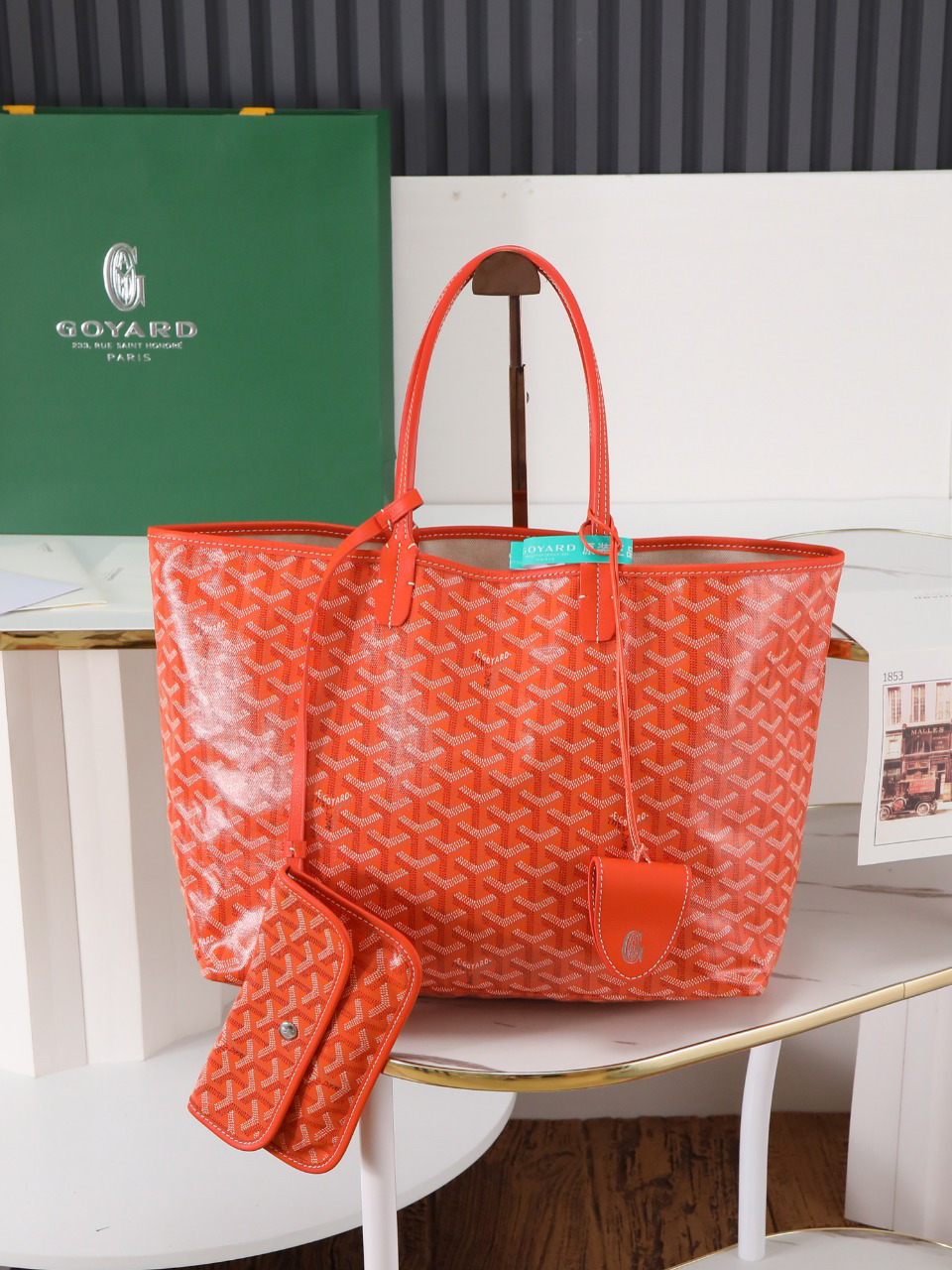 Goyard saint louis small shopping bag 020146