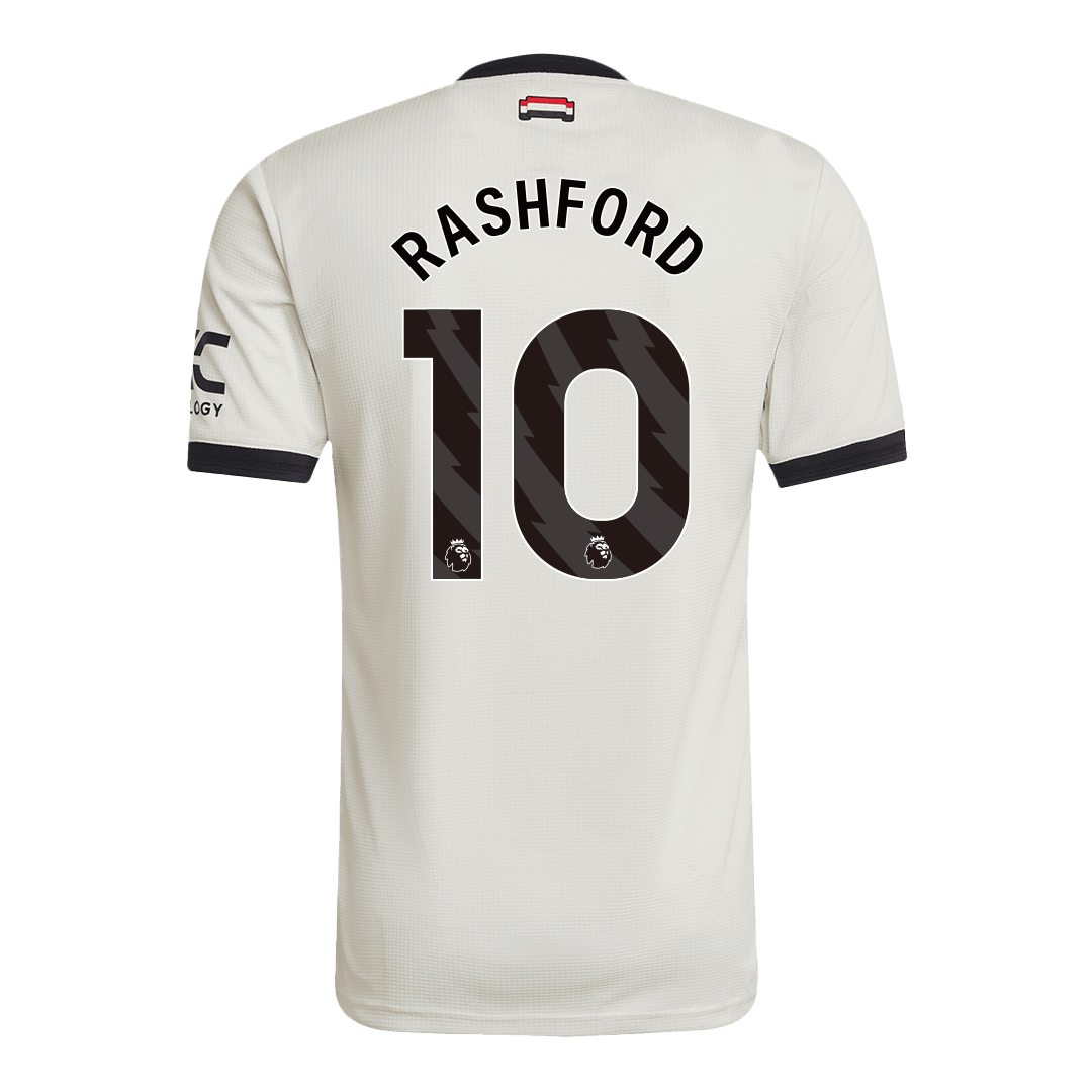 Authentic RASHFORD #10 Soccer Jersey Manchester United Third Away 2024/25