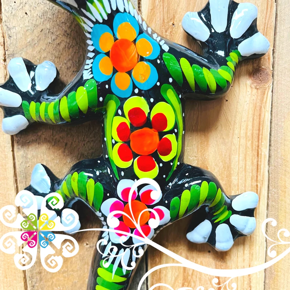 🔥SPRING SALE🔥🦎Handmade Large Clay Lizard Decor