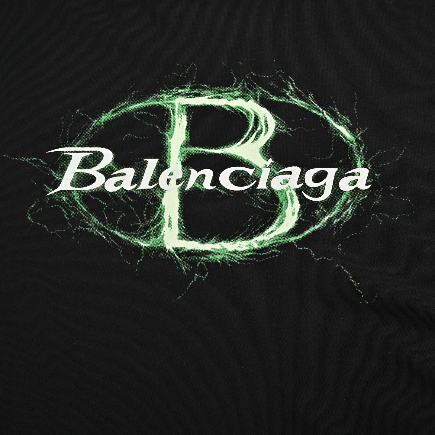 Balenciaga 25ss printed short sleeve