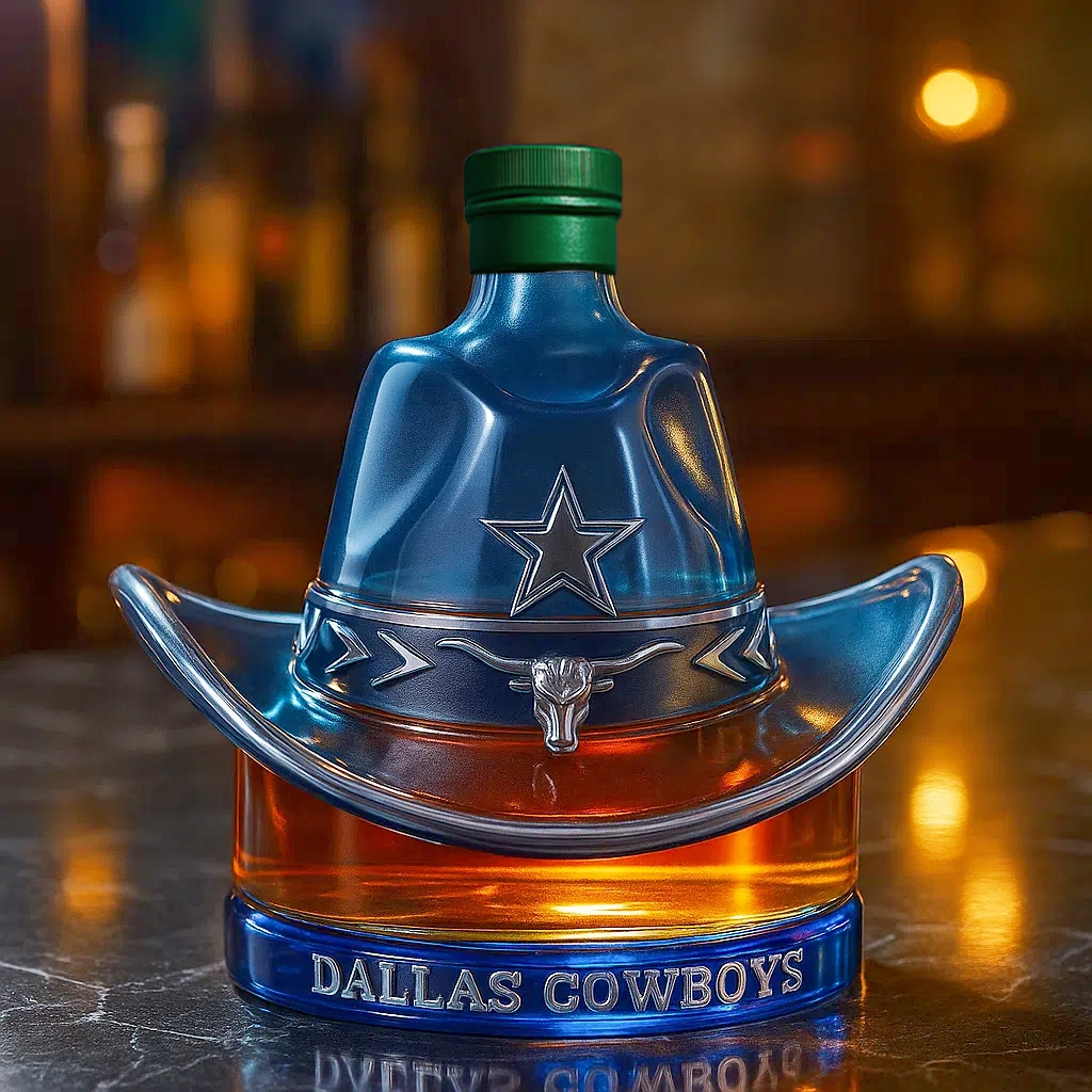Western Glory, Lone Star Pride — Dallas Cowboys Whiskey Bottle