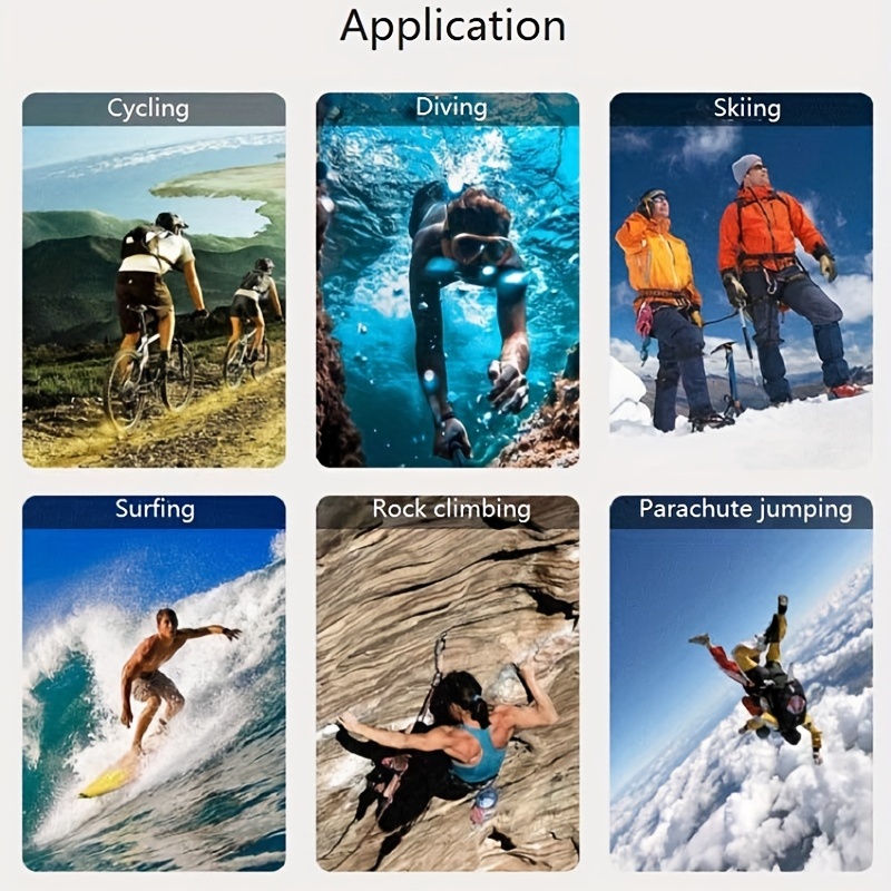 Action Camera Ultra HD 4K/60fps 24MP WiFi 2