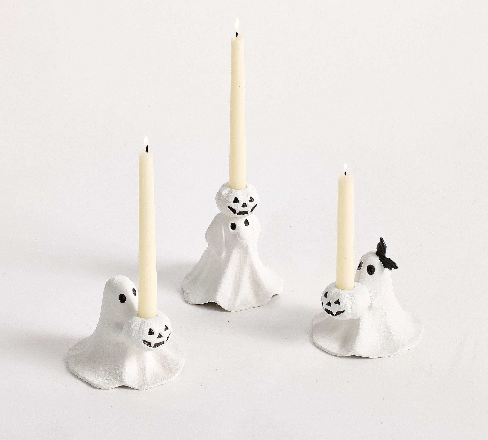 👻Scary Squad Icon Candle Holder - Ceramic Ghost Candle Holder🕯️