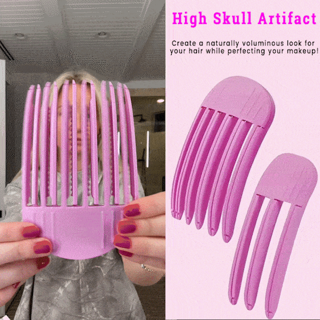 🔥3/6 Teeth High Skull Artifact No Trace Hair Clip