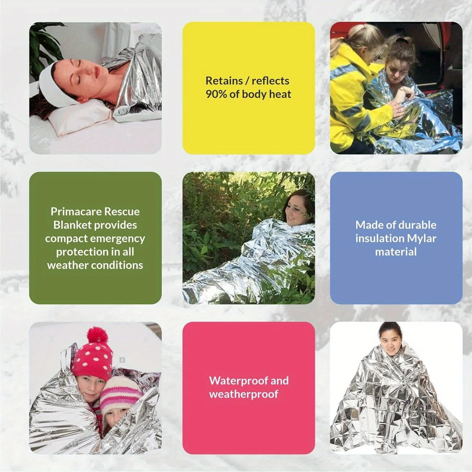 Outdoor warm emergency blanket🔥