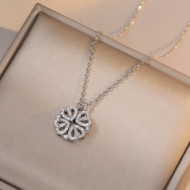 Magic Lucky Four-Leaf Clover Necklace