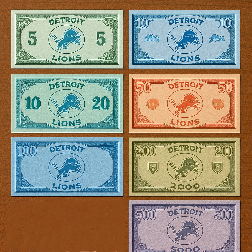 Monopoly：Detroit Lions