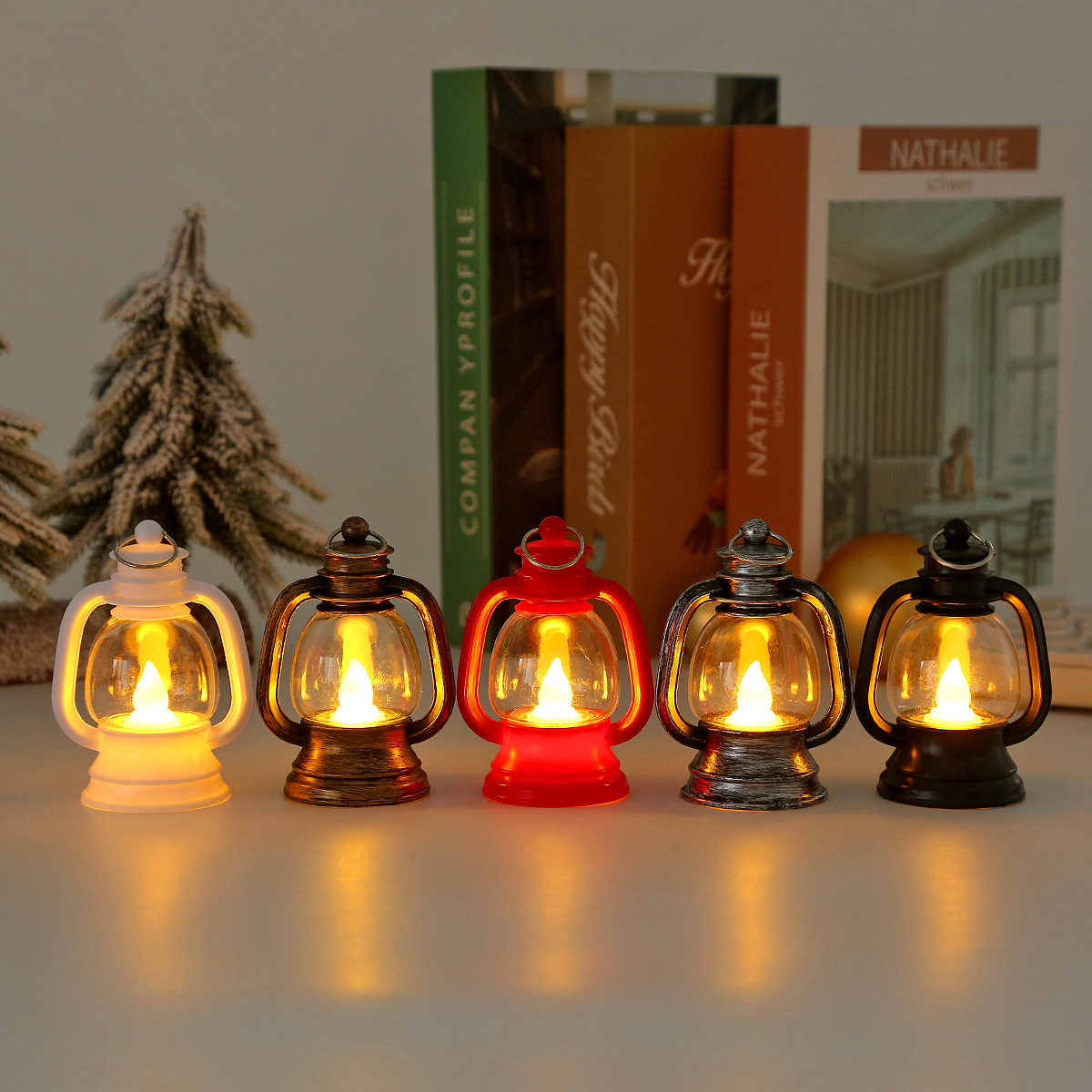🕯️🕯️2024 Christmas Carnival Night Sale - Mini Vintage LED Candle Lights
