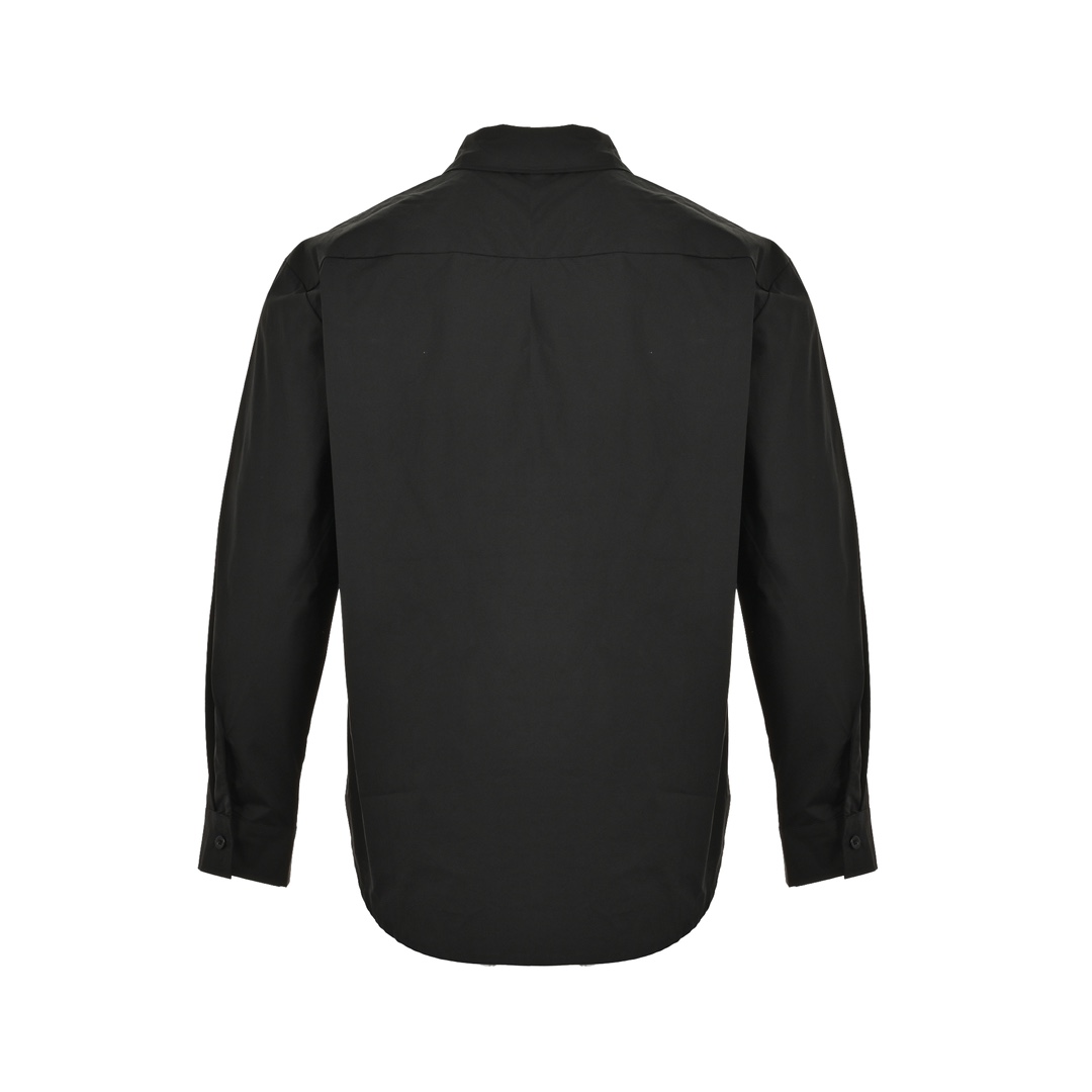 Balenciaga 24Fw pocket double hook embroidered shirt
