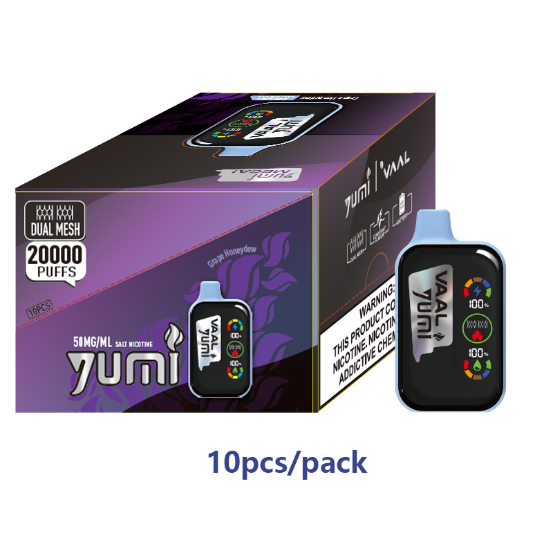 YUMI & VAAL Mega 20000 puffs -- Grape Honeydew