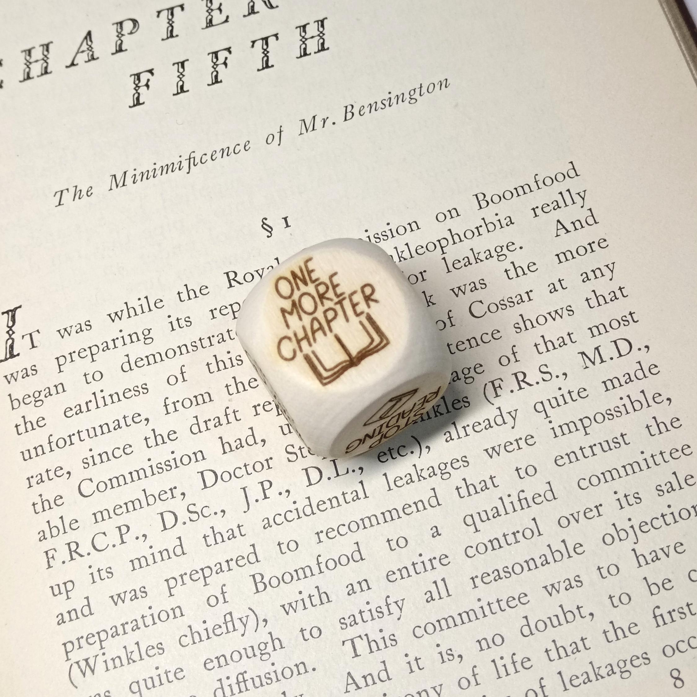 Reading Decision Dice | Literary Gifts for Book Lovers