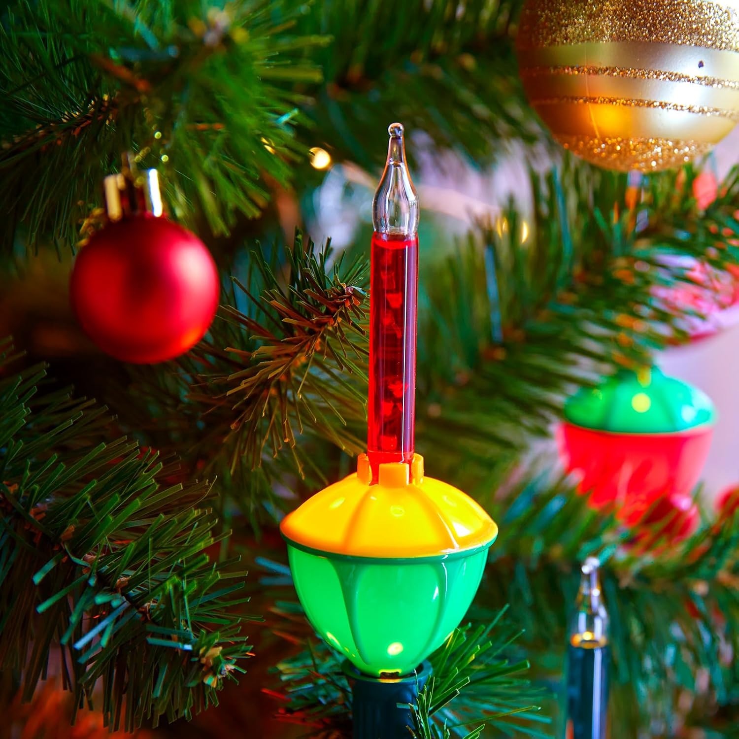 🎄CHRISTMAS ON SALE🔥Christmas Bubble Lights - 7 Tradtional Bubble Light Set