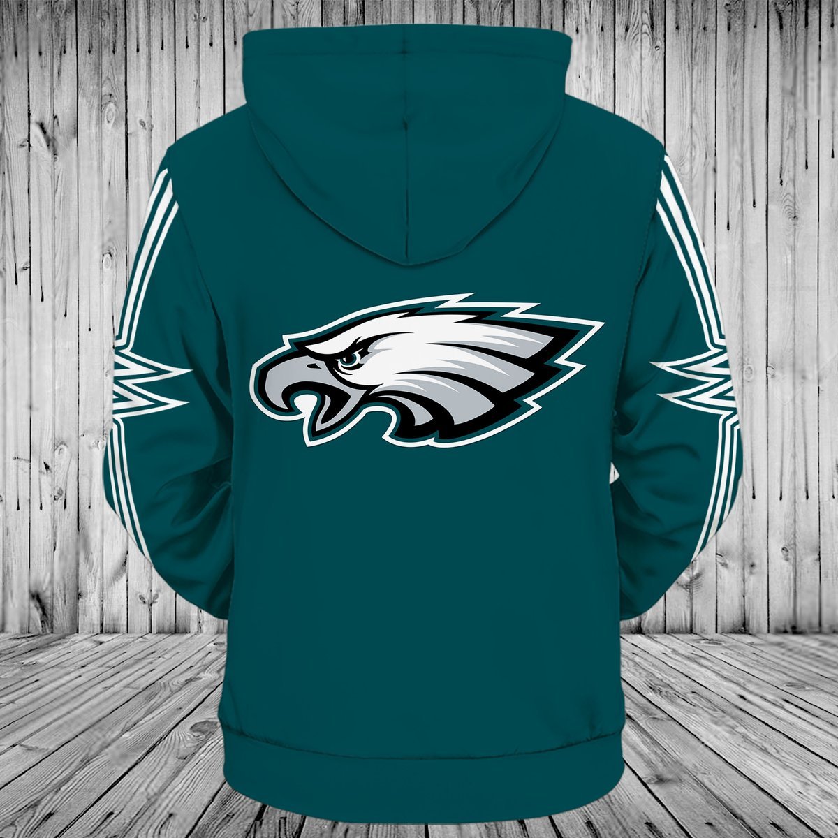EAGLES HOODIE 3D 40