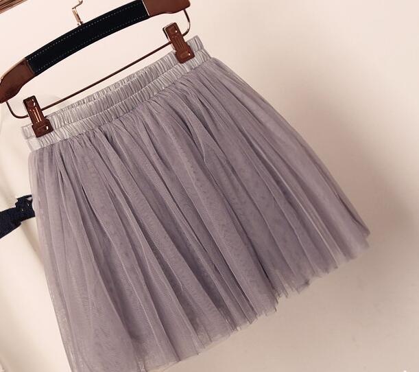 Lovely Tulle Mini Skirt, Short Women Skirt, Cute Skirts