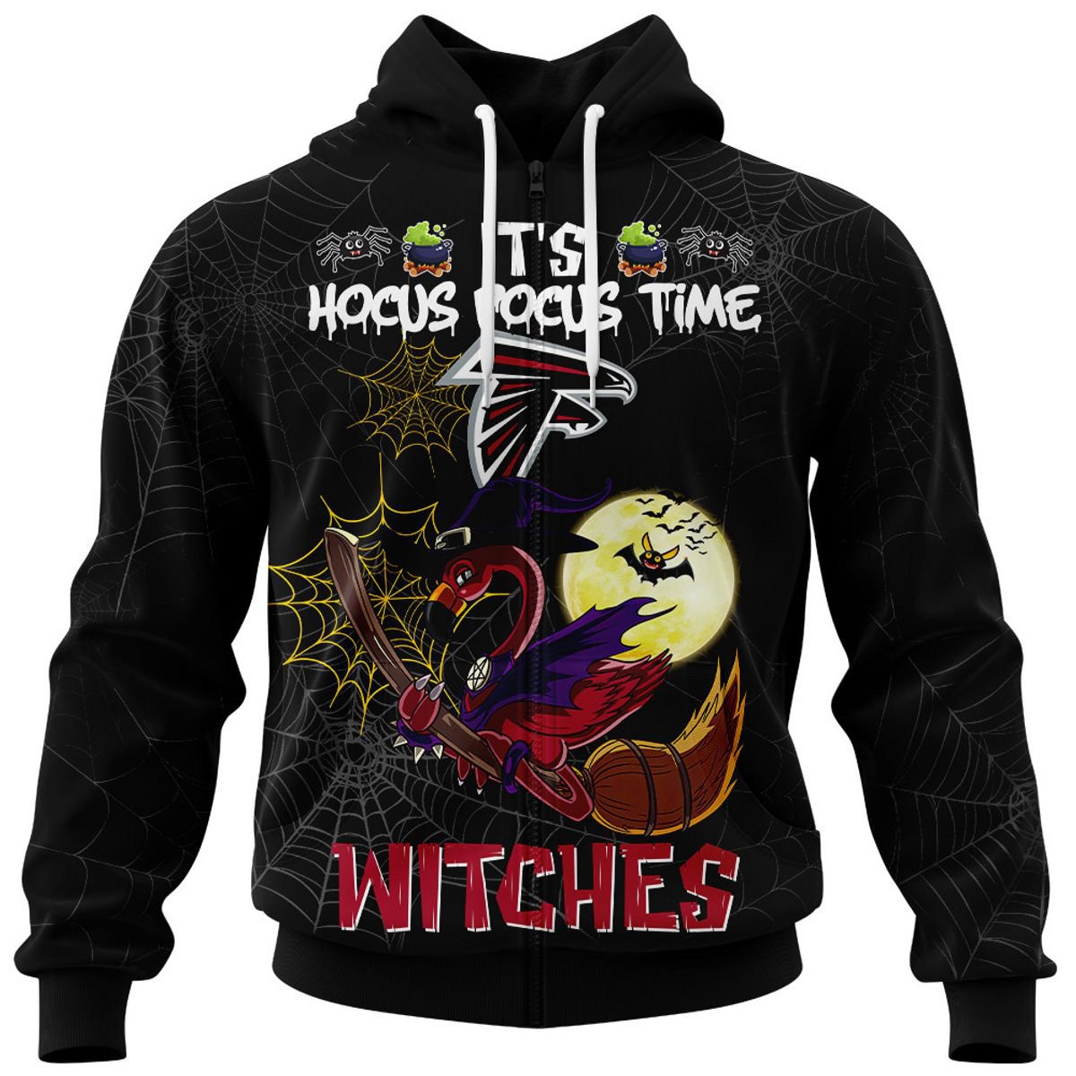 ATLANTA FALCONS 3D HOODIE HALLOWEEN002